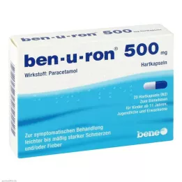 BEN-U-RON 500 mg kapslar, 20 st