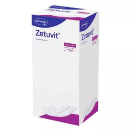 ZETUVIT Absorberande kompresser sterila 10x20 cm, 25 st
