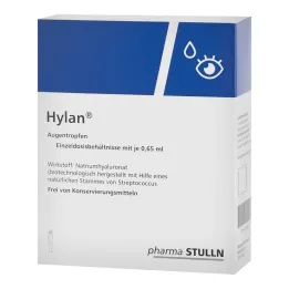 HYLAN 0,65 ml ögondroppar, 10 st