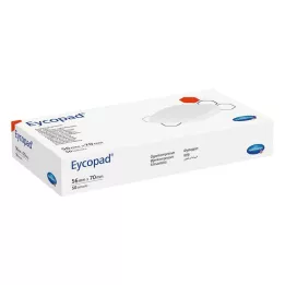 EYCOPAD Ögonkompresser 56x70 mm icke-sterila, 50 st