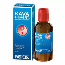 KAVA HEVERT Avslappningsdroppar, 50 ml