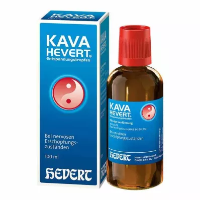 KAVA HEVERT Avslappningsdroppar, 100 ml KAVA HEVERT Avslappningsdroppar, 100 ml