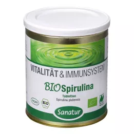 BIOSPIRULINA från ekologiska vattenbrukstabletter, 1000 st
