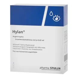 HYLAN 0,65 ml ögondroppar, 60 st