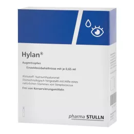 HYLAN 0,65 ml ögondroppar, 120 st