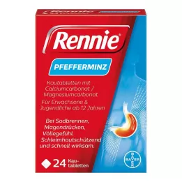 RENNIE Tuggtabletter, 24 st