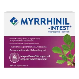 MYRRHINIL INTEST dragerade tabletter, 100 st