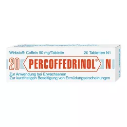 PERCOFFEDRINOL N 50 mg tabletter, 20 st