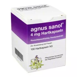 AGNUS SANOL hårda kapslar, 100 st