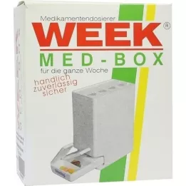 MEDIKAMENTENDISPENSER 7 Days Green, 1 st