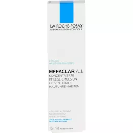 Roche Posay EffaClar AI-emulsion mot lokala föroreningar, 15 ml