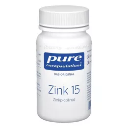 PURE ENCAPSULATIONS Zink 15 Zink Picolinate Kapslar, 60 st