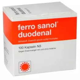 FERRO SANOL duodenala hårda kapslar med msr belagda pellets, 100 st