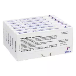 GENCYDO 3% injektionslösning, 48X1 ml