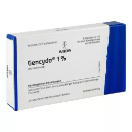 GENCYDO 1% injektionslösning, 48X1 ml