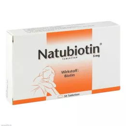 NATUBIOTIN Tabletter, 50 st
