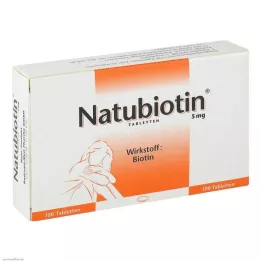 NATUBIOTIN Tabletter, 100 st