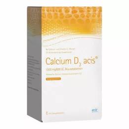 CALCIUM D3 ACIS 1000 mg/880, dvs Jumper -tabletter, 100 st