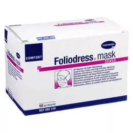 FOLIODRESS mask Comfort senso OP-mask grön, 50 |2| delar |2|