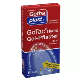 GOTAC Sårfilm med gelpad, 6 st
