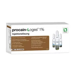 PROCAIN-Loges 1 % injektionslösning Ampull, 50X2 ml