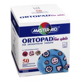 ORTOPAD för Girls Junior Eye Coclionpastras, 50 st