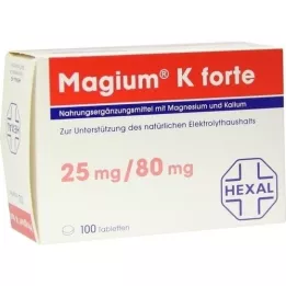 MAGIUM K Forte -tabletter, 100 st