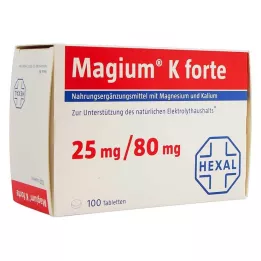 MAGIUM K forte tabletter, 100 st