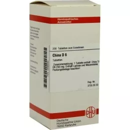 CHINA D 6 tabletter, 200 st