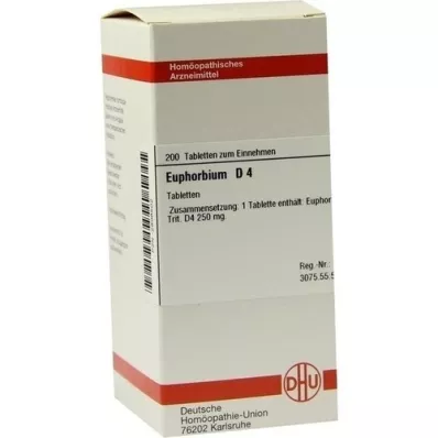 Euphorbium D 4, 200 st