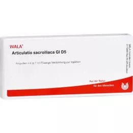 ARTICULATIO sacroiliaca GL D 5 ampuller, 10X1 ml