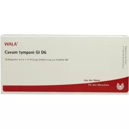CAVUM Tympani GL D 6 Ampoules, 10x1 ml