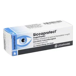 SICCAPROTECT Ögondroppar, 10 ml