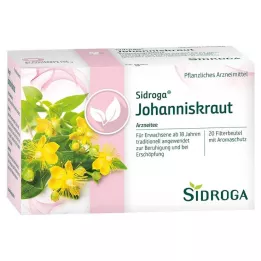 SIDROGA Johannesört tefilterpåsar, 20X1,75 g