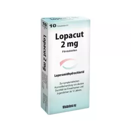 LOPACUT 2 mg filmdragerade tabletter, 10 st