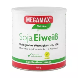 MEGAMAX Sojaprotein vaniljpulver, 750 g