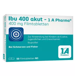 IBU 400 akut-1A Pharma filmdragerade tabletter, 50 st