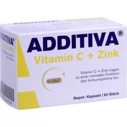ADDITIVA Vitamin C Depot 300 mg kapslar, 60 st