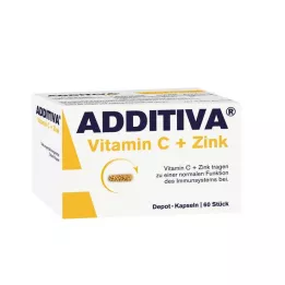 ADDITIVA Vitamin C Depot 300 mg kapslar, 60 st