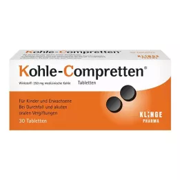 KOHLE Compretten tabletter, 30 st