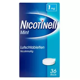 NICOTINELL Pastiller 1 mg mynta, 36 st