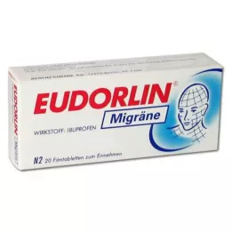 EUDORLIN Migrän filmdragerade tabletter, 20 st