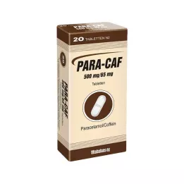 PARA CAF 500 mg/65 mg tabletter, 20 st