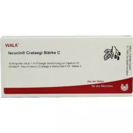 ISCUCIN crataegi Styrka C Ampull, 10X1 ml