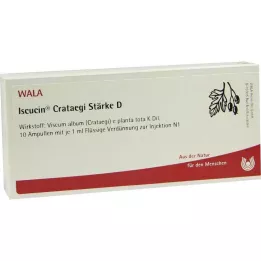 ISCUCIN crataegi Styrka D Ampull, 10X1 ml