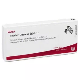 ISCUCIN quercus Strength F ampuller, 10X1 ml