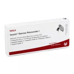 ISCUCIN quercus potensserie I ampuller, 10X1 ml