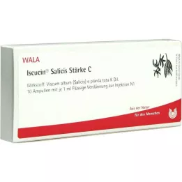ISCUCIN salicis Styrka C Ampull, 10X1 ml