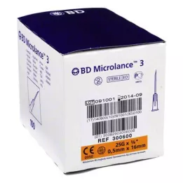 BD MICROLANCE Kanyl 25 G 5/8 0,5x16 mm, 100 st