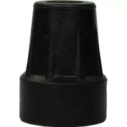 KRÜCKENKAPSEL 18/19 mm svart stålinloppsbotten, 1 st
